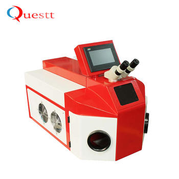 Stainless Steel Gold Jewelry Jewellery Desktop Portable Small Mini Yag 200W ccd Laser Welding Machine For Metal