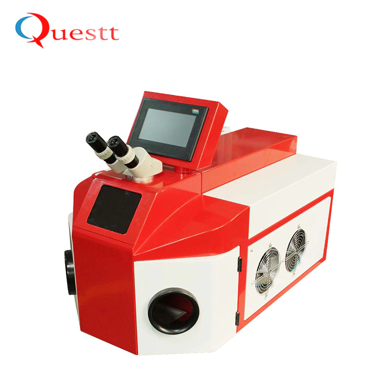 product-QUESTT-Stainless Steel Gold Jewelry Jewellery Desktop Portable Small Mini Yag 200W ccd Laser-1