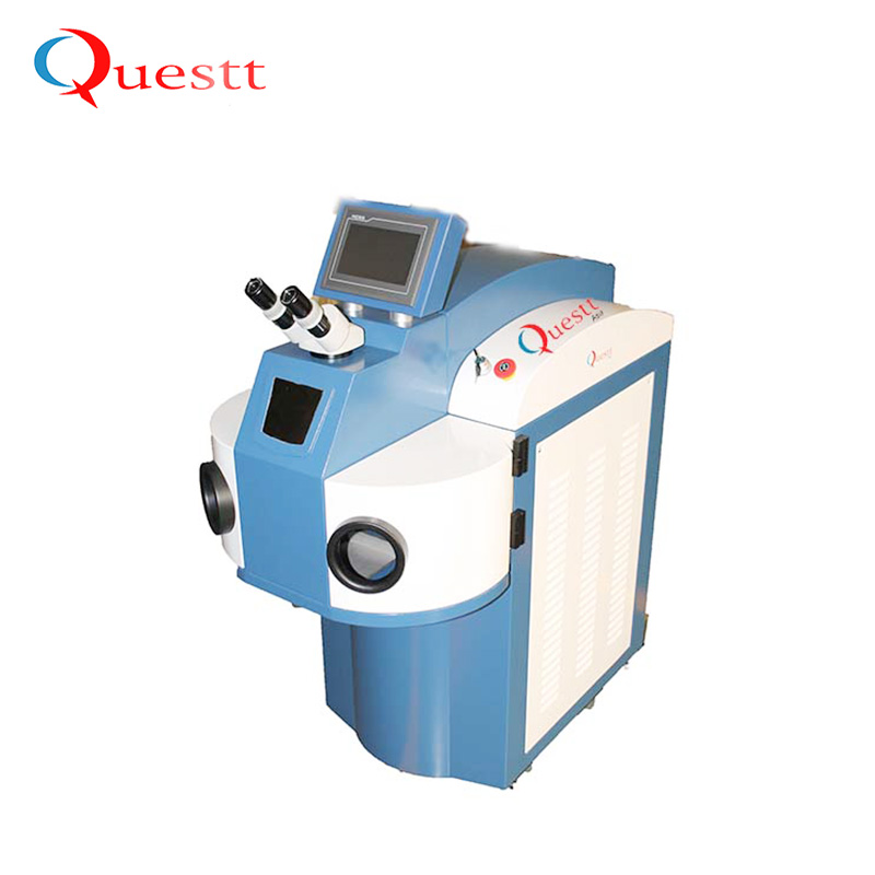 product-QUESTT-Stainless Steel Gold Jewelry Jewellery Desktop Portable Small Mini Yag 200W ccd Laser