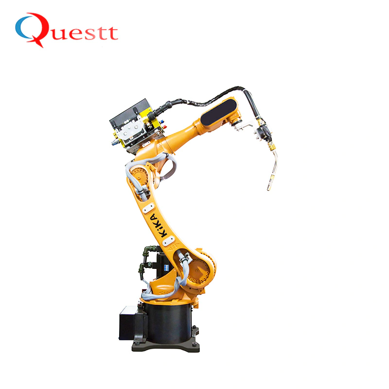 Automatic Laser Welding Machine System with Industrial Robot