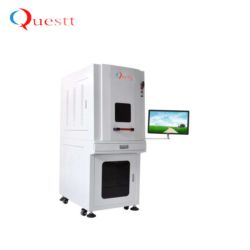 product-QUESTT-355nm 5w UV laser marking printing machine for glass PCB crystal etc-img