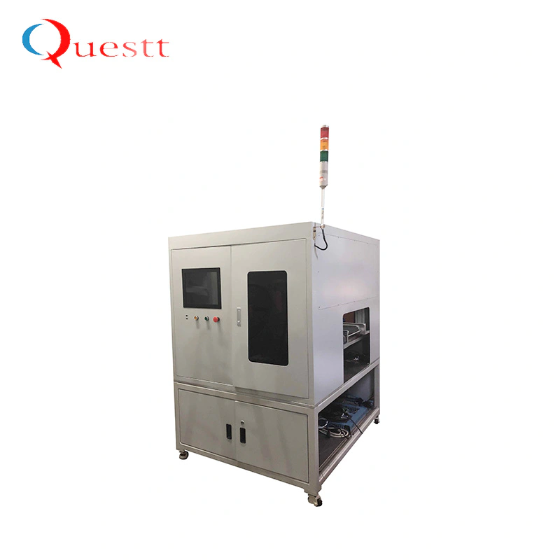 product-QUESTT-Mask making machine marking number logo High speed 3W 5W 8W 10W 15W UV laser engravin