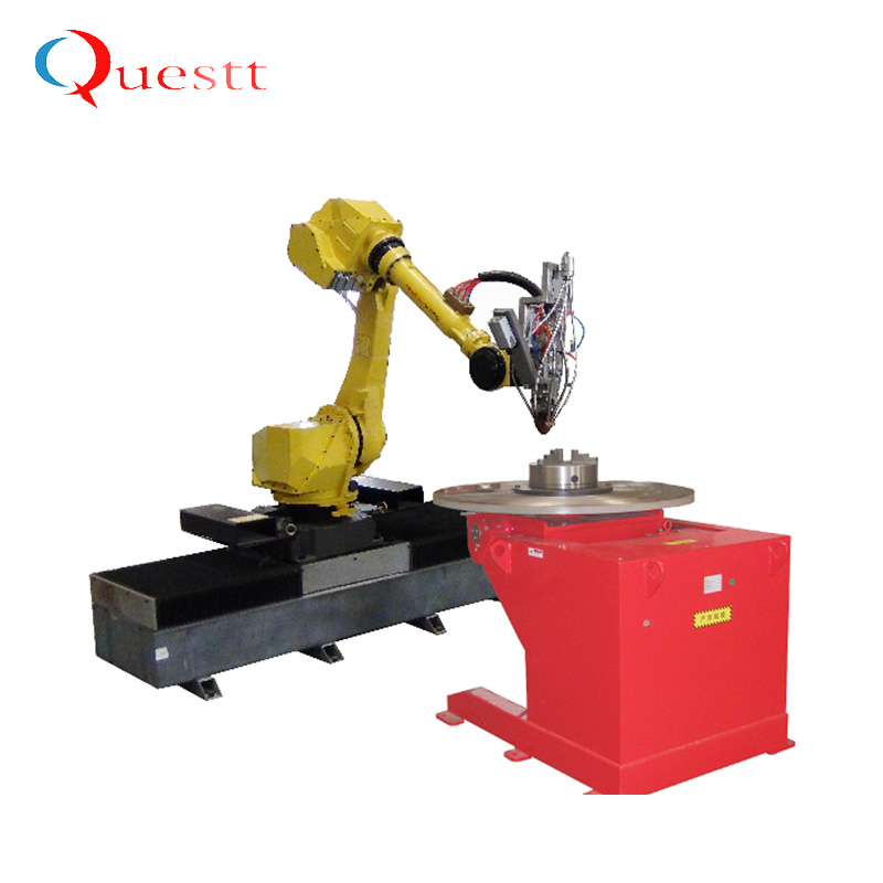 Lazer Quenching for engine blade roller shaft 6KW 3000W Laser hardening Machine