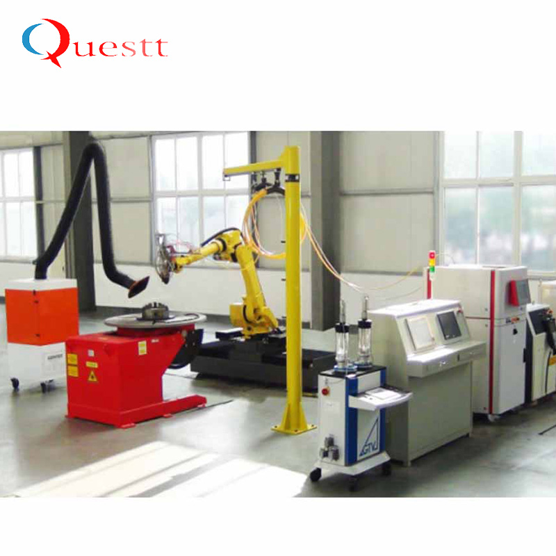 QUESTT laser equipment supplier custom for metal surface laser hardening-laser cleaning machine, las