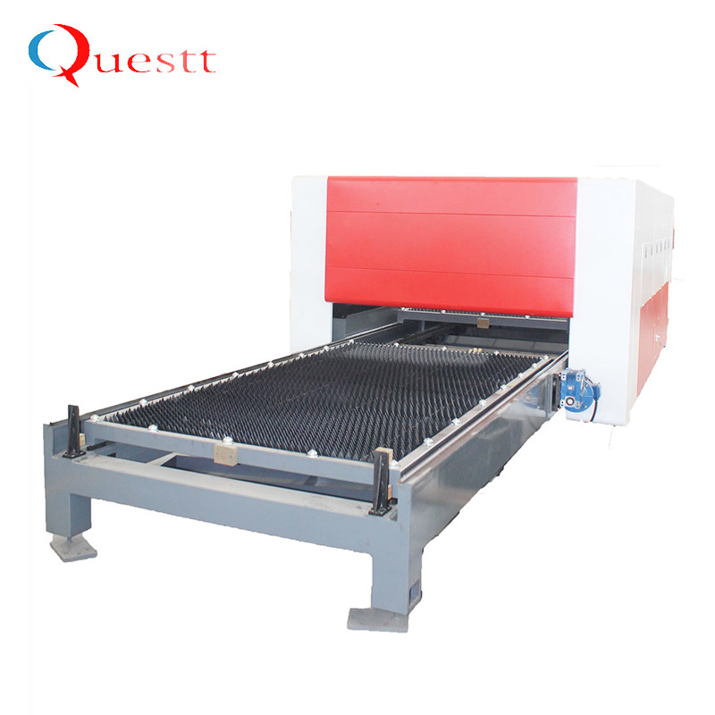 product-High Power 3kW Enclosed Fiber Laser Cutting Machine For Metal-QUESTT-img-1