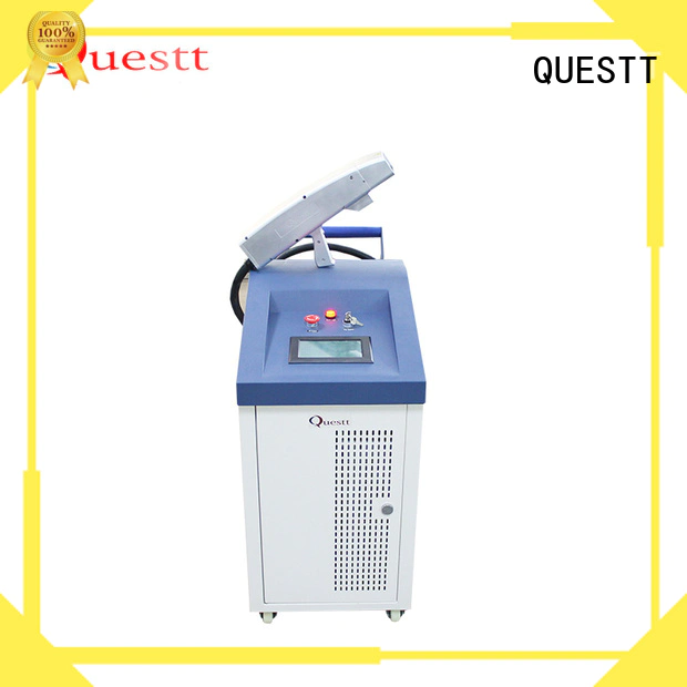 QUESTT manipulate rust cleaning laser factory For Cleaning Glue