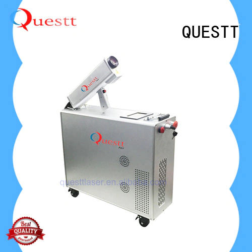 QUESTT laser cleaning machine price manufacturers for Graffiti and Rust