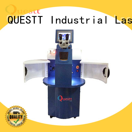 QUESTT jewellery laser soldering machine manufacturer for welding of mini parts