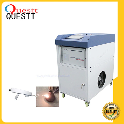 QUESTT manipulate laser cleaning machine price manufacturer For Painting Coating Removal