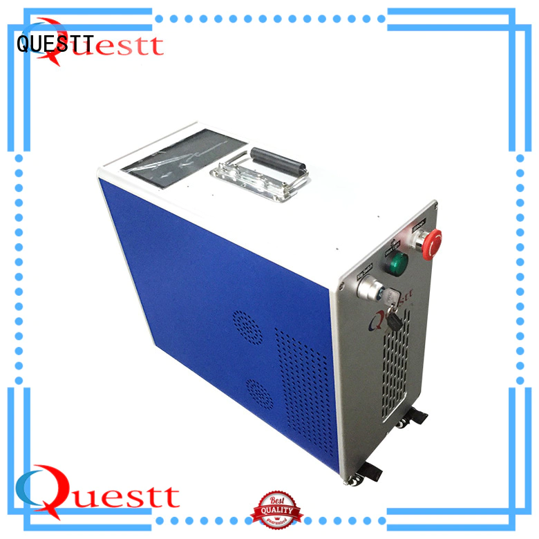 QUESTT Easy to install laser metal cleaning machine for cultural relic protection