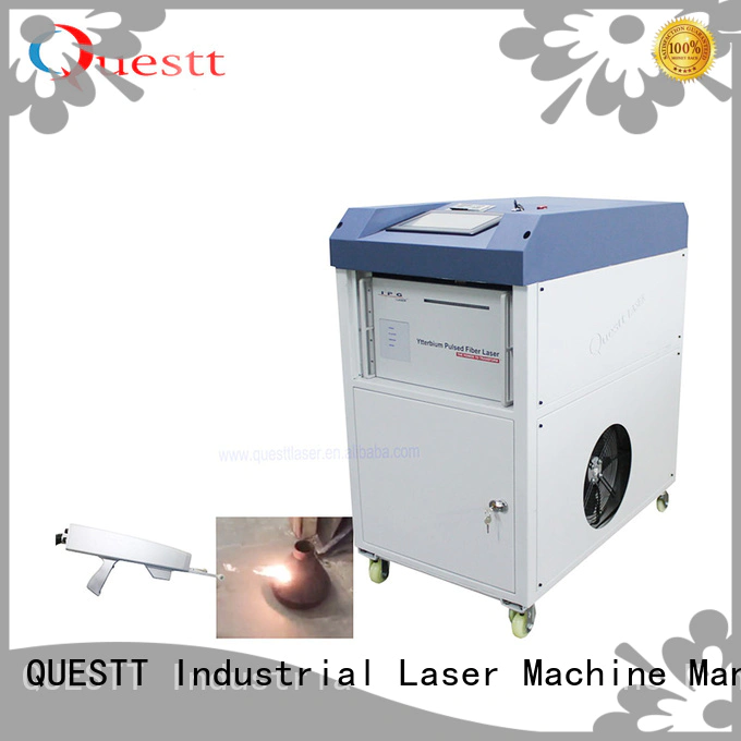 QUESTT Simple operation laser cleaning machine manufacturers Customized For Painting Coating Removal
