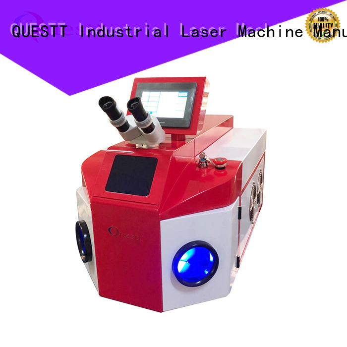QUESTT widely used Jewelry laser welding machine in China for industry