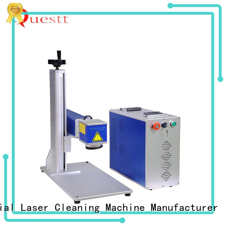 QUESTT Latest fiber laser marking machine supplier Chinese producer for support harsh working environment