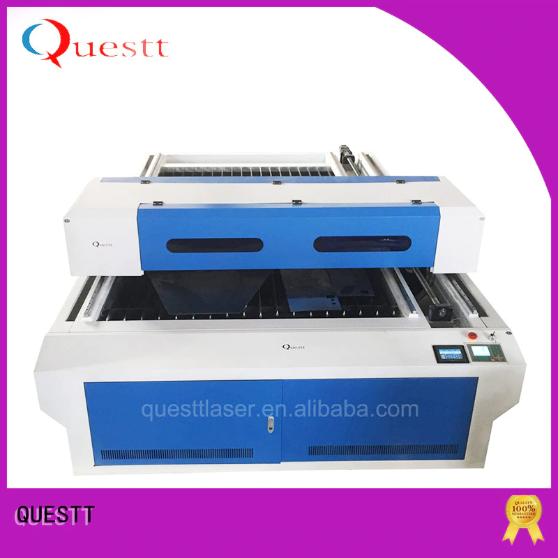 QUESTT higher precision co2 laser cutting machine manufacturers Factory price for laser cutting Process