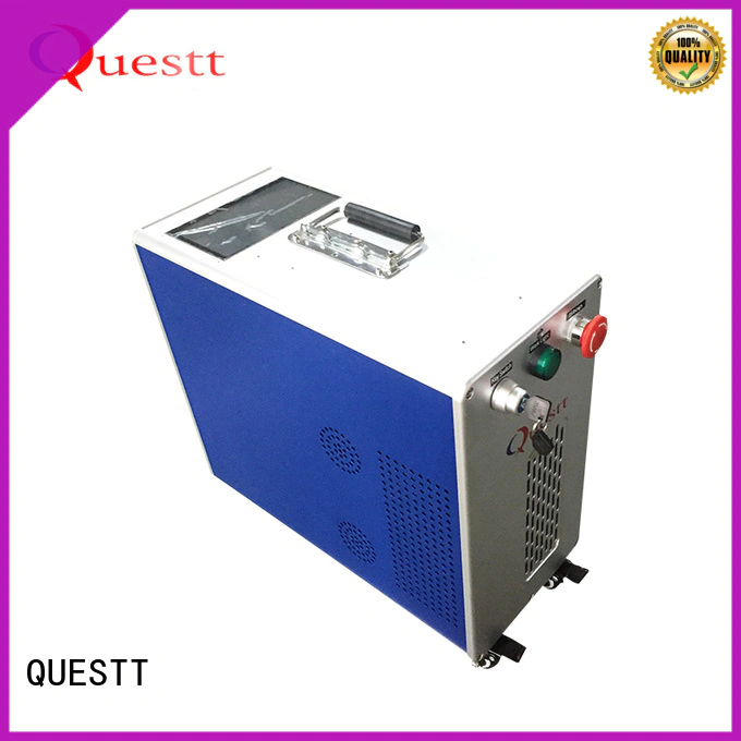 QUESTT Easy to install laser cleaner for sale Supply For Historic Relics Restoration