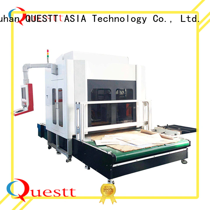 QUESTT widely use 3d laser cutter engraver Supply for clothing plate making