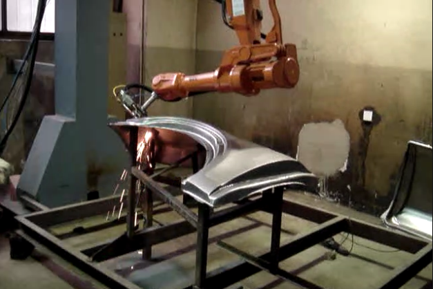 Robot Laser Cutting Machine System
