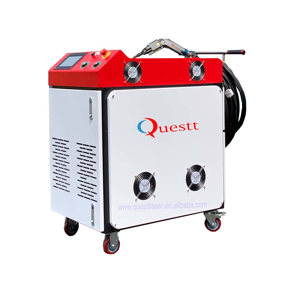 product-QUESTT-Portable 2000W 1000W Three in one Fiber laser cleaning machine cutter laser welder pr