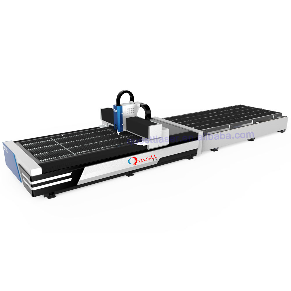 product-QUESTT-CNC 6M Exchange Table 10KW 6KW 3000W Fiber Laser Cutting Machine for Metal Sheet-img