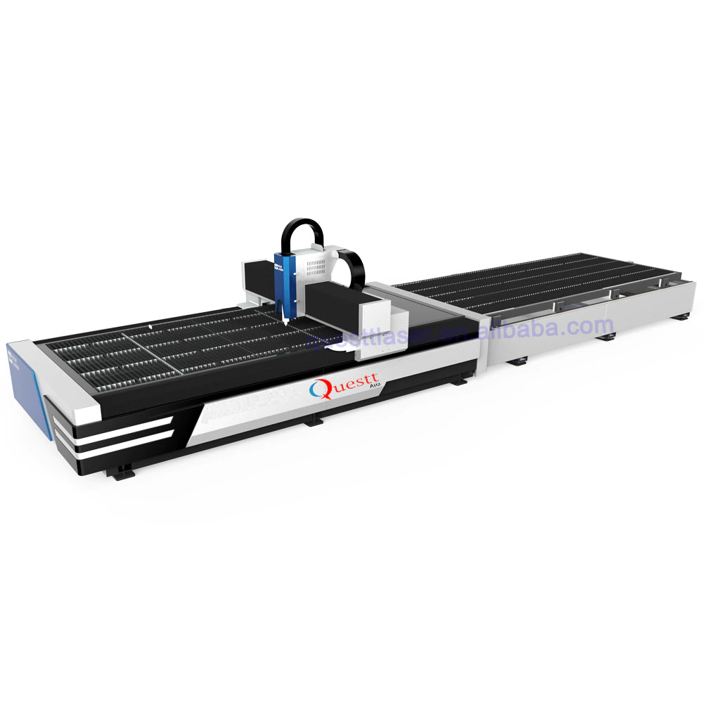 product-QUESTT-CNC 6M Exchange Table 10KW 6KW 3000W Fiber Laser Cutting Machine for Metal Sheet-img