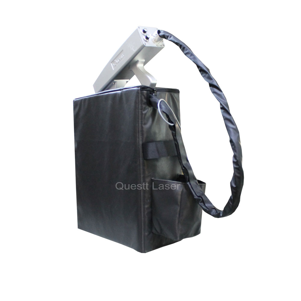 product-QUESTT-Handheld Laser Cleaner Backpack 50W 100W Portable Rust Removal Laser Cleaning Machine