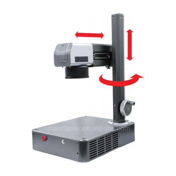 China Manufacture Mopa JPT Fiber Laser Source 20W 50W Mini Metal Fiber Laser Marking Best Price 3D Laser Engraving