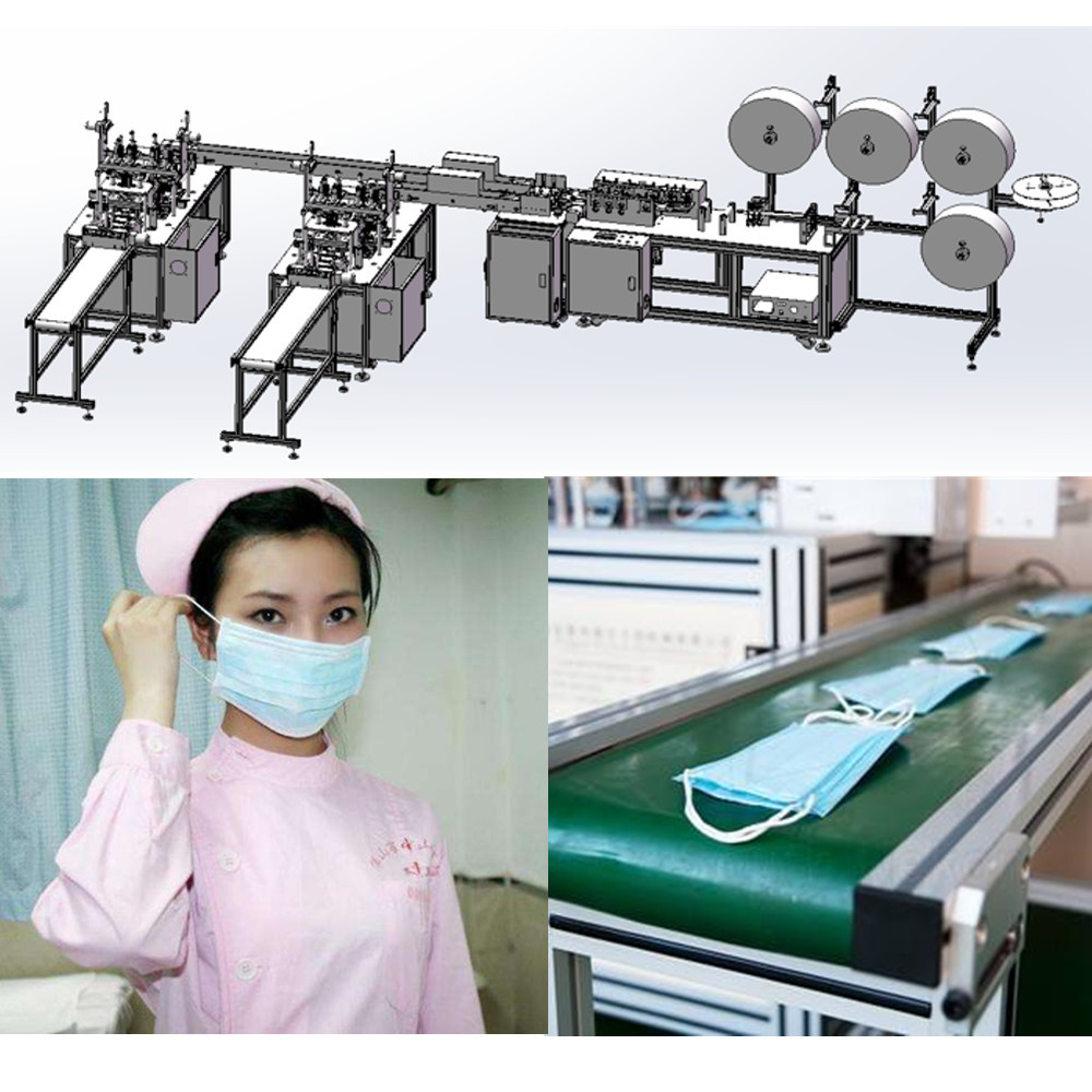 product-Flat Disposable Mask Production Line Full Automation-QUESTT-img-1
