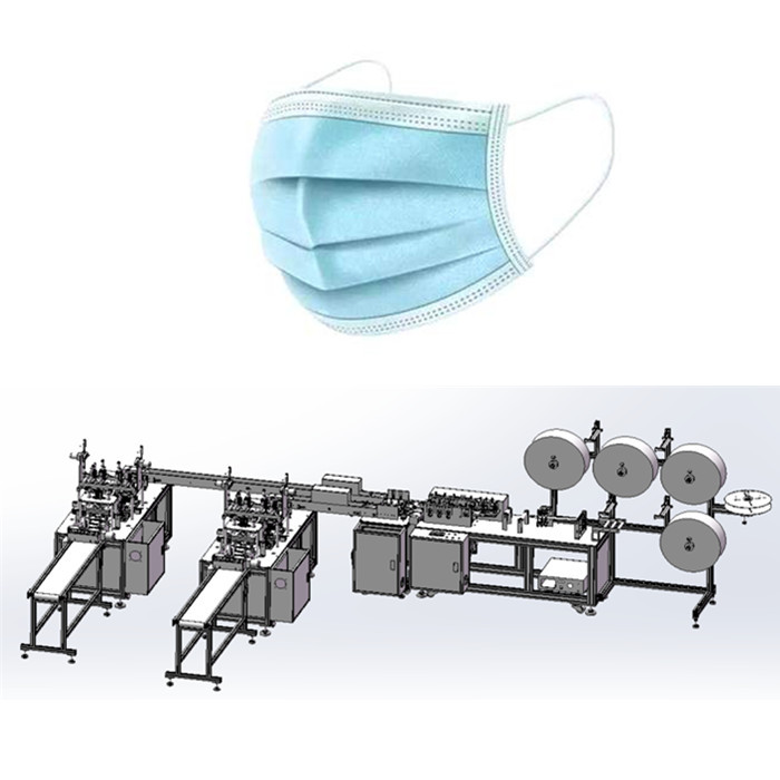 product-QUESTT-Flat Disposable Mask Production Line Full Automation-img