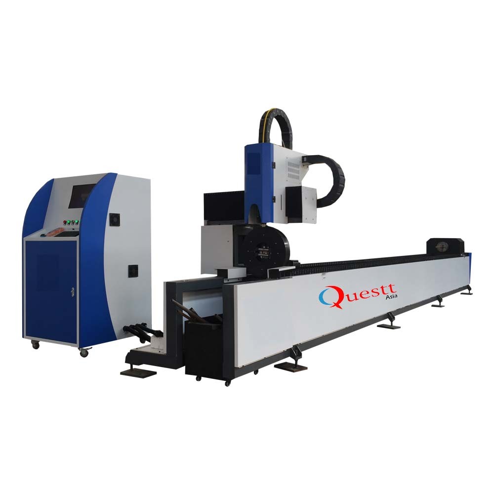 Pipe Tube Fiber Laser Cutting Machine with 3KW CW Lazer Source