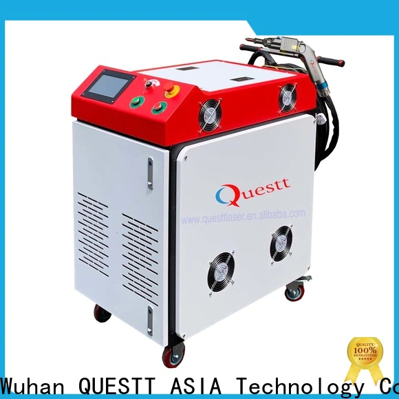 QUESTT handheld fiber laser welding machine manufacturer for welding of silver