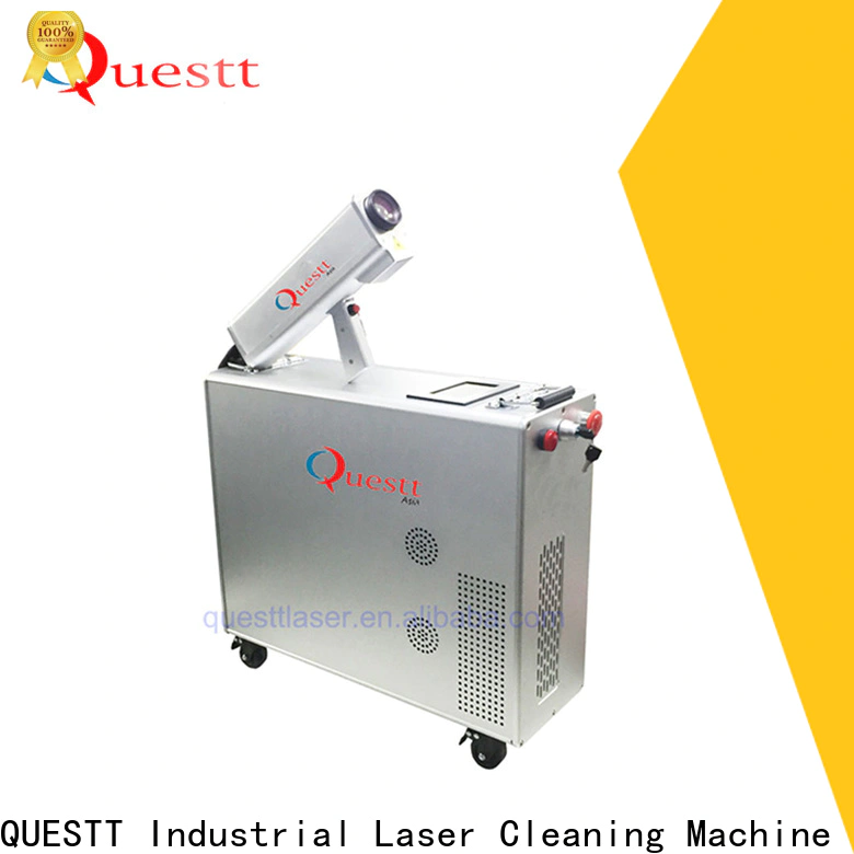 QUESTT Custom handheld laser rust removal tool for construction, nuclear power