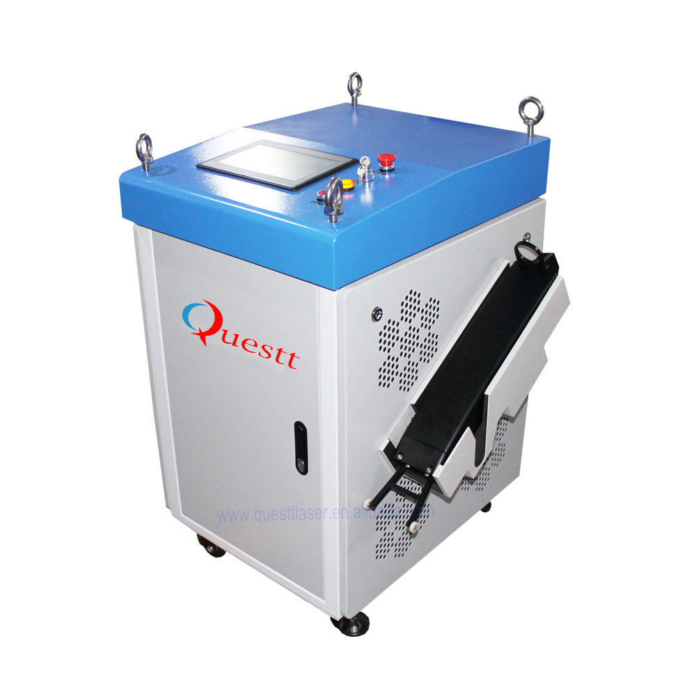 product-200W JPT Raycus SPI Laser Rust Removal Machine for Cleaning Car part engine gearbox-QUESTT-i-1
