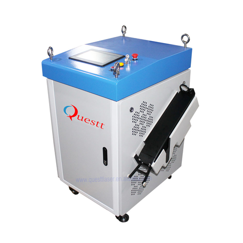 product-350W JPT MOPA Pulse Fiber Laser Rust Removal Machine for Cleaning Paint-QUESTT-img-2