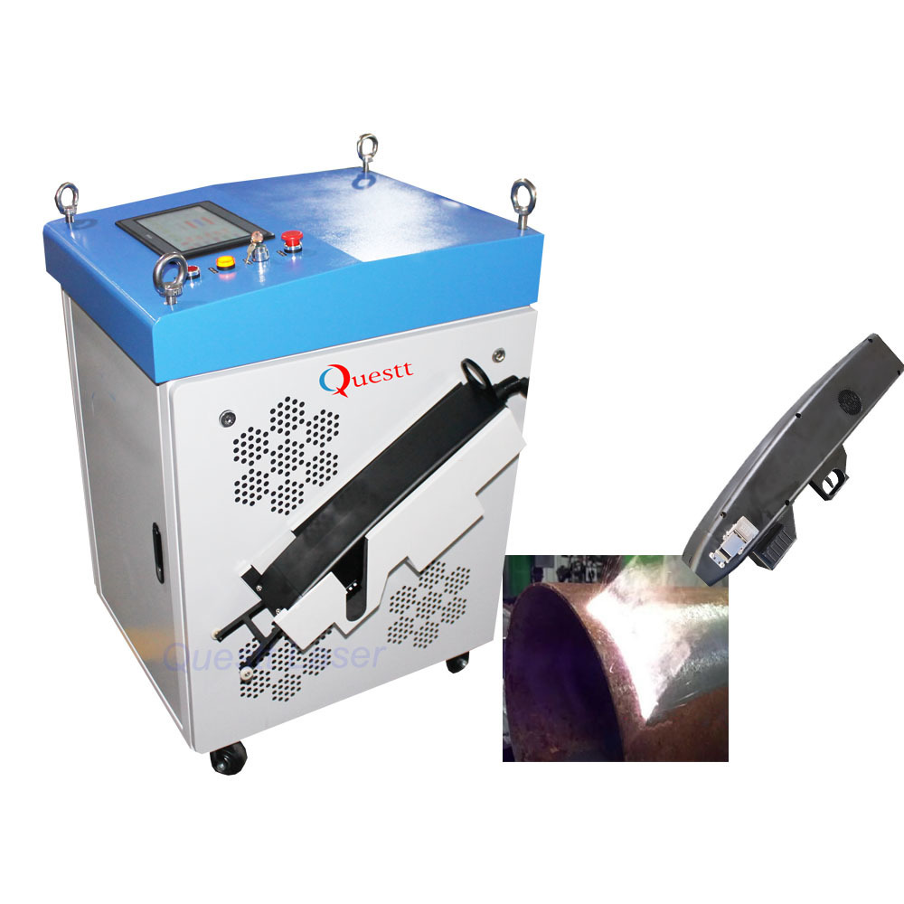 product-100W 200W Fiber Paint Rust Removal Handheld Metal Laser Cleaning Machine-QUESTT-img-1