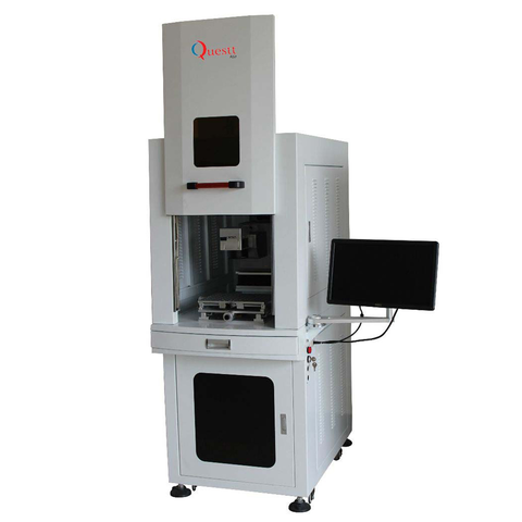 product-3w 5w 10w Uv Button Laser Marking Machine For Plastic And Glasses-QUESTT-img-2