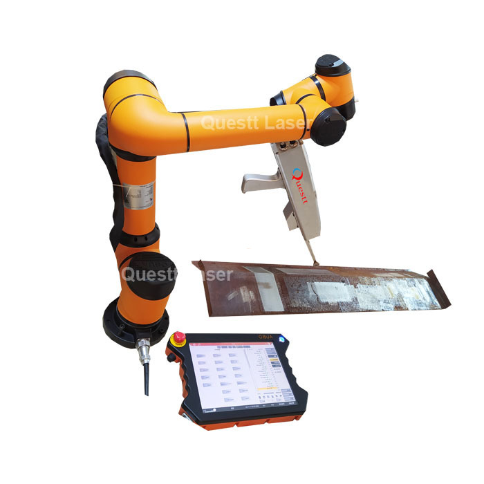 product-QUESTT-Autonomous intelligent automatic 100w 200w laser cleaning machine robot arm-img-1