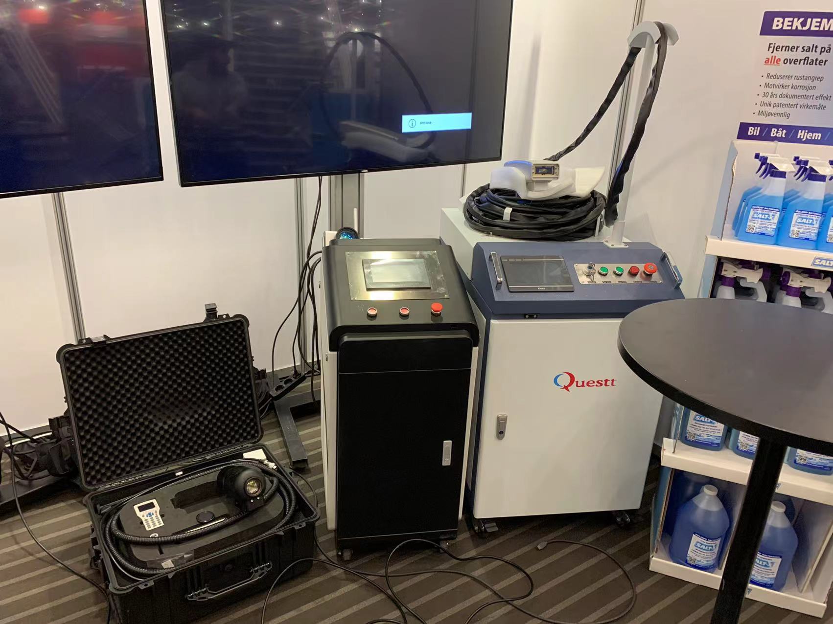Questt Laser Cleaning Machines On Norway Fair