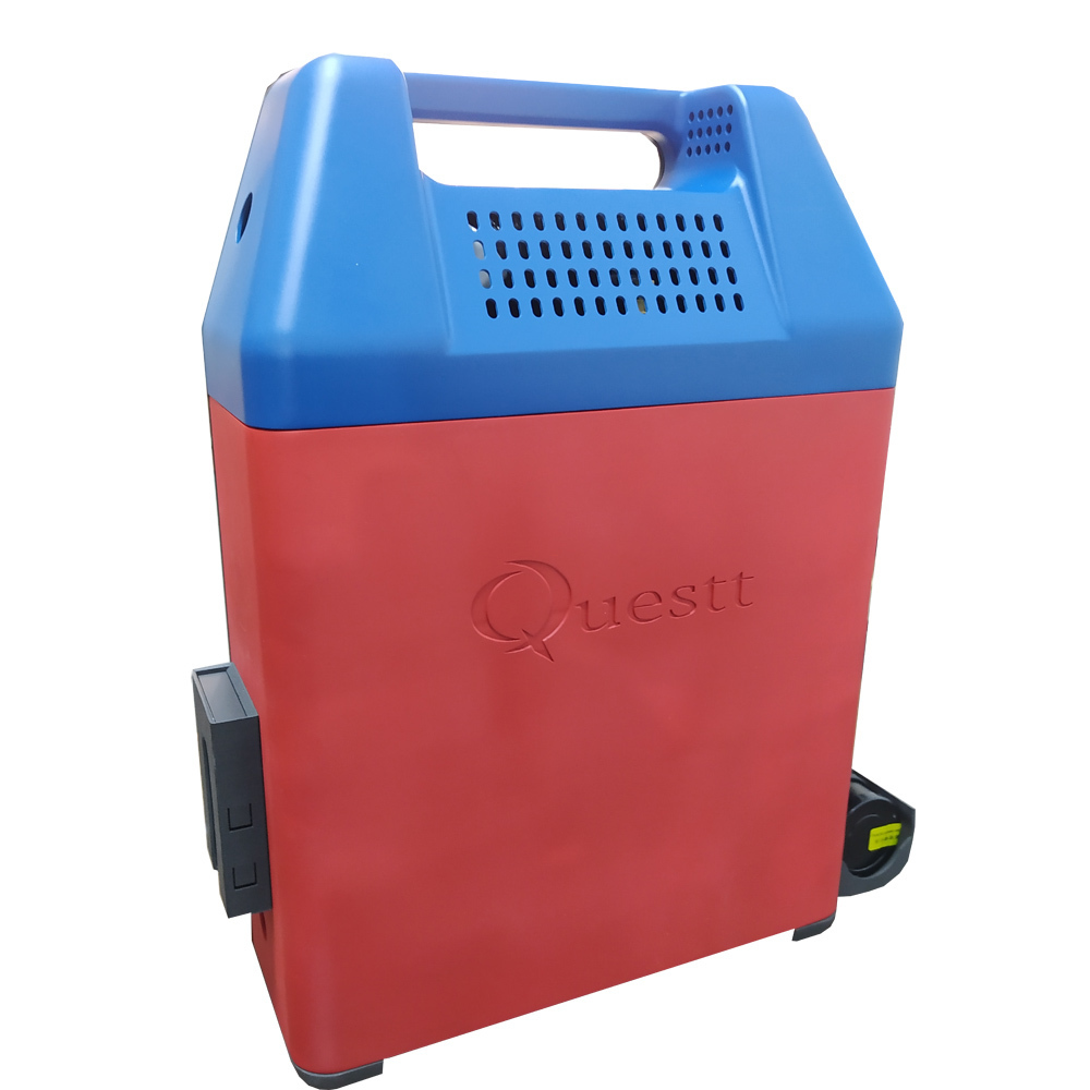 Backpack Laser Rust Removal Machine Outdoor Operation 20W 30W 50W 100W For Graffiti