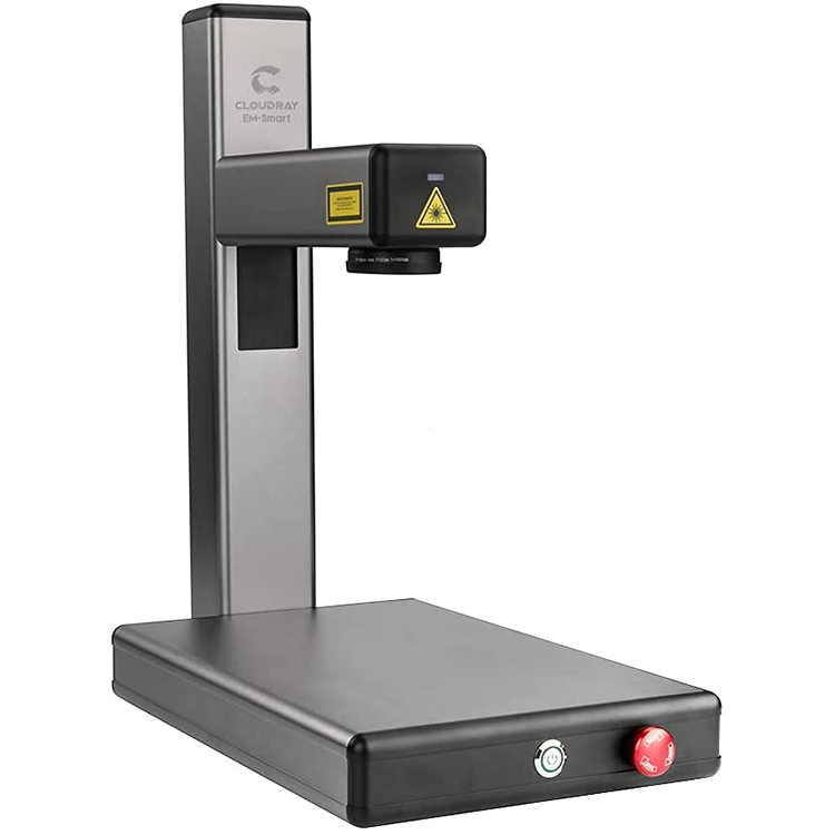 Em-smart Fiber Laser Marking Machine Gift Industry Marker Portable Mini Ce 20w Color Printer Toner Engraved