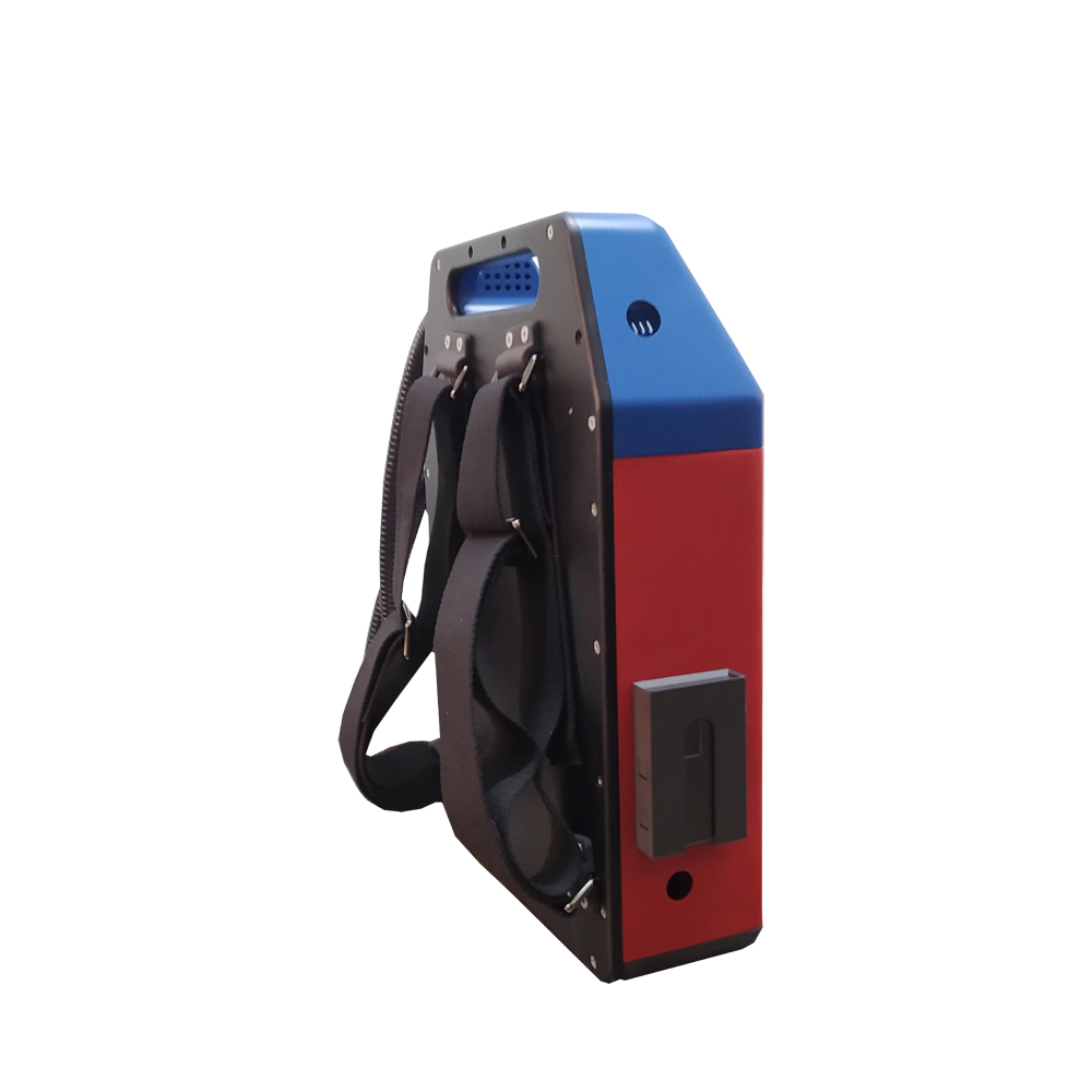 Factory Price Metal Rust Removal 20w 50w 100w Backpack Laser Cleaning Machine