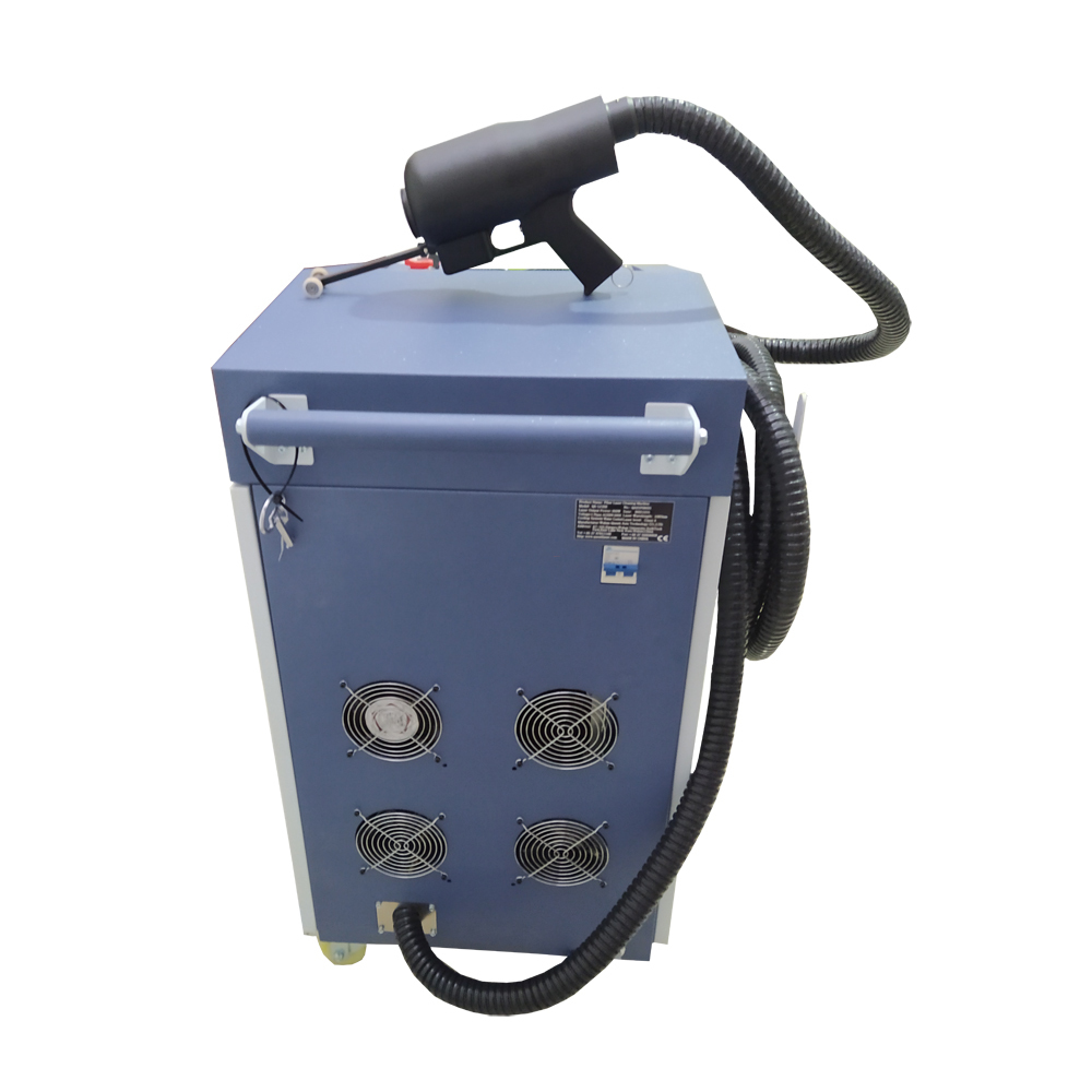New Series Portable 200w Fiber Laser Pulse Cleaning Machine Metal Rust Removal Multi Surface Lazer Clean Tool