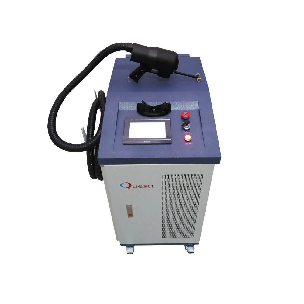 product-QUESTT-Laser Paint Removal 100w 200w Hand Held Fiber Laser Cleaning Machine For Rust Removal
