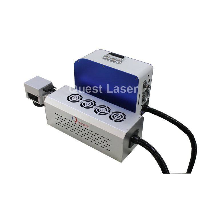 product-Portable Type 20w 30w 50w 100w Fiber Co2 Laser Marking Machine-QUESTT-img-1