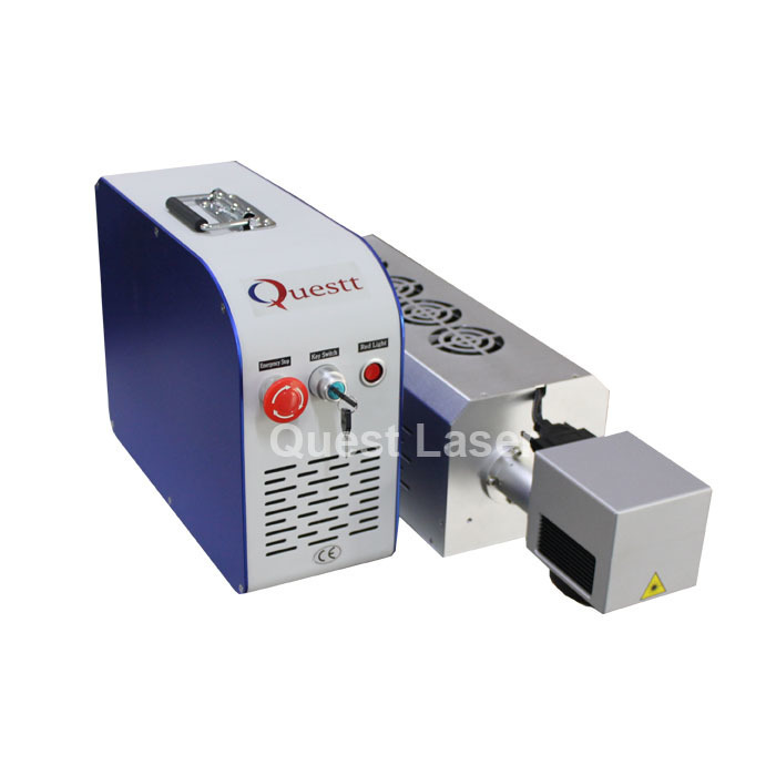 Small Mini Color Portable Mopa Fibre Laser Raycus Metal Fiber Laser Marking Machine 20w 30w 50w