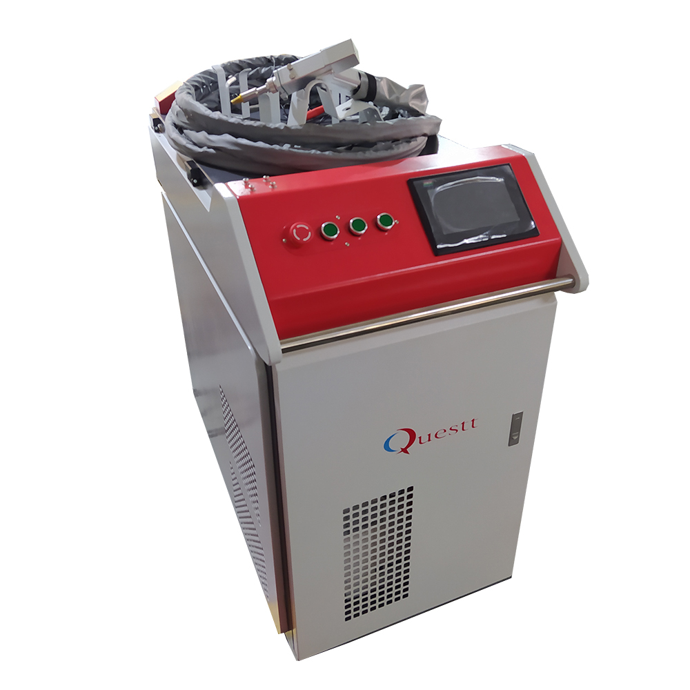 handheld laser cleaning, welding and cutting 3in1 machine with the same head