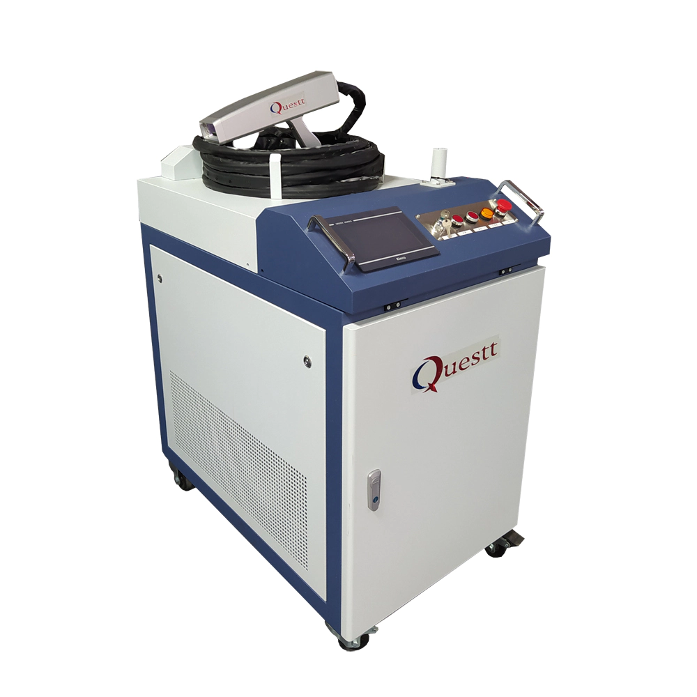 product-QUESTT-Custom-made laser rust removal machine for cleaning surface of MetalStone 1000W Laser