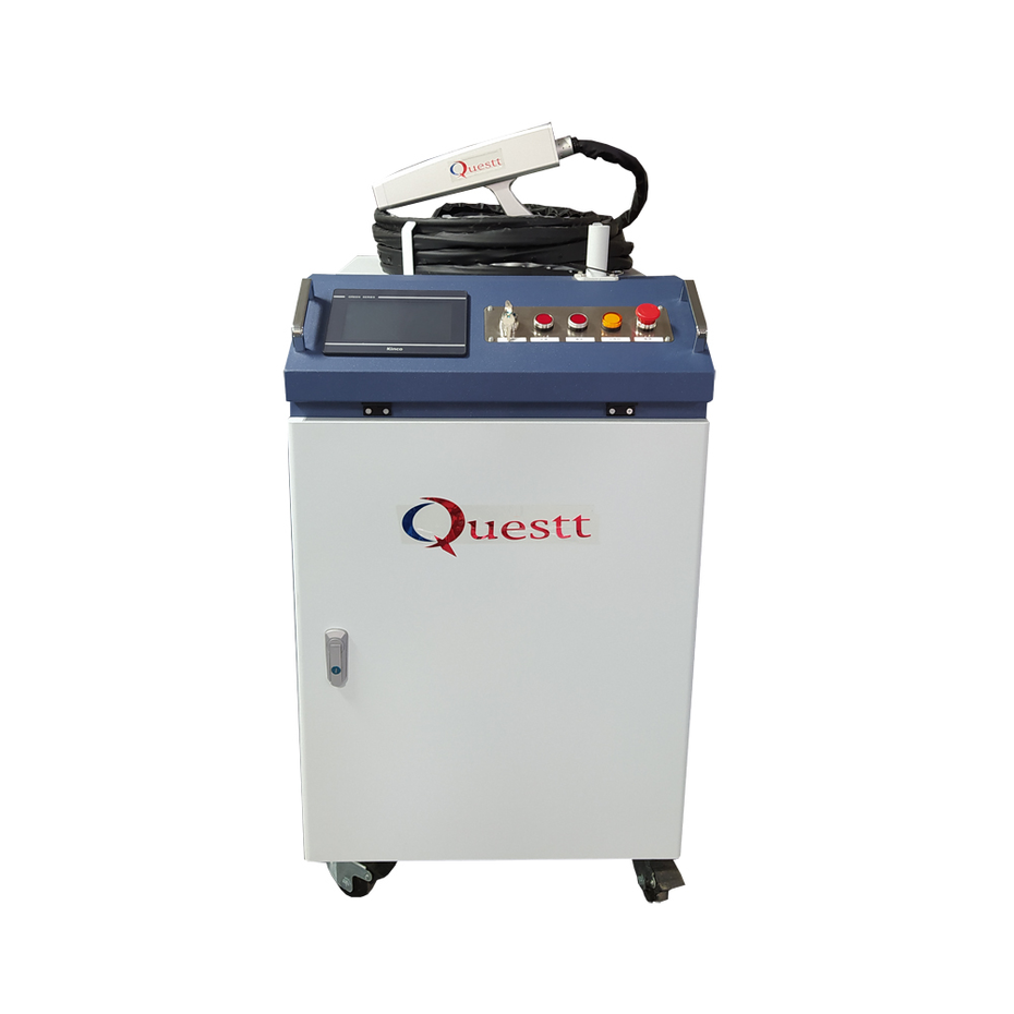Continuous fiber laser cleaning machine