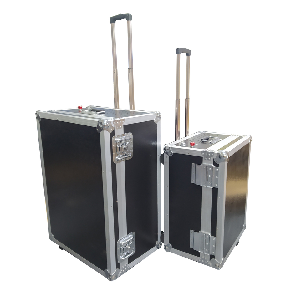 Travel case fiber laser cleaner
