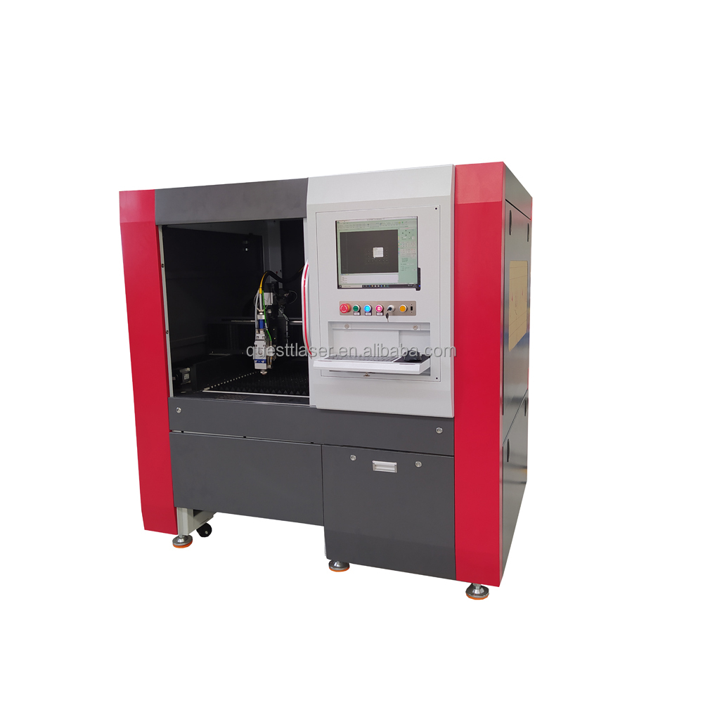product-CNC Laser Cutter 1000W 2000W High precision fiber laser cutting machine for metal sheet-QUES-1