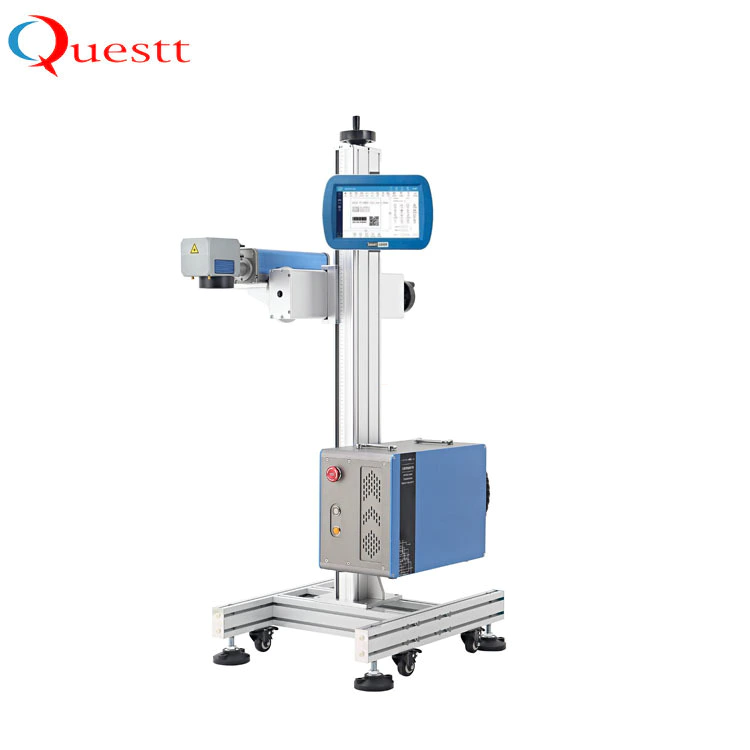product-QUESTT-Flying 20w 30w fiber laser marking machine for production line-img
